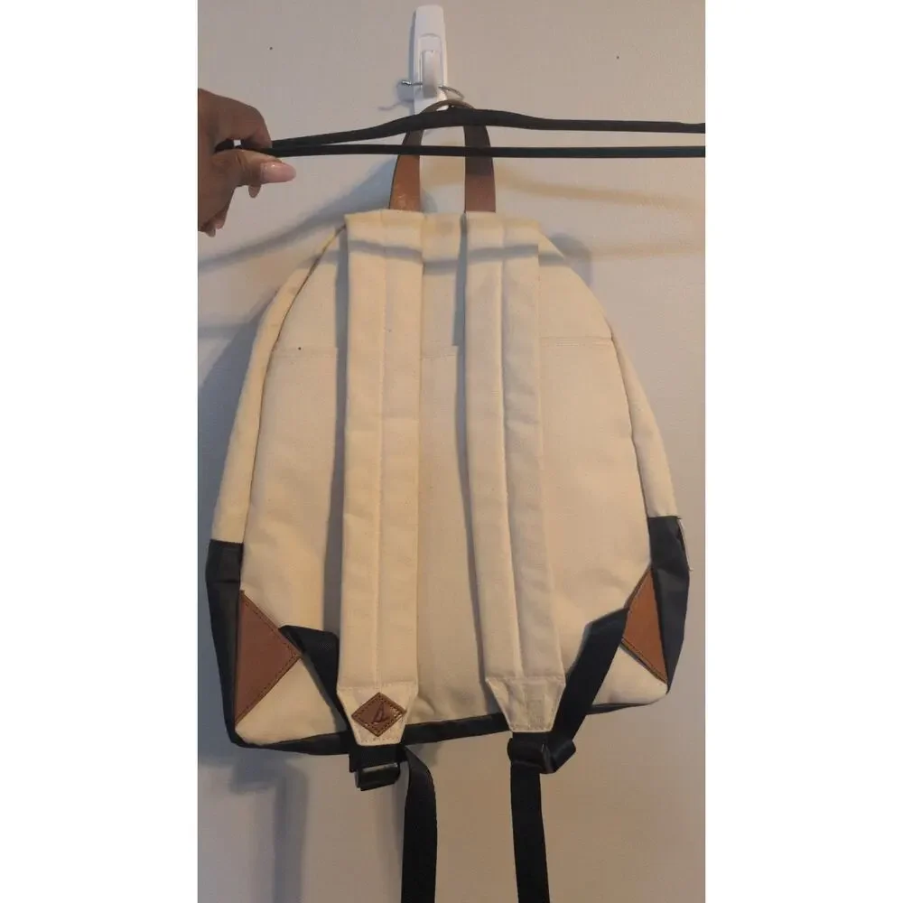Sperry Top-Sider Nautical Striped Canvas Backpack